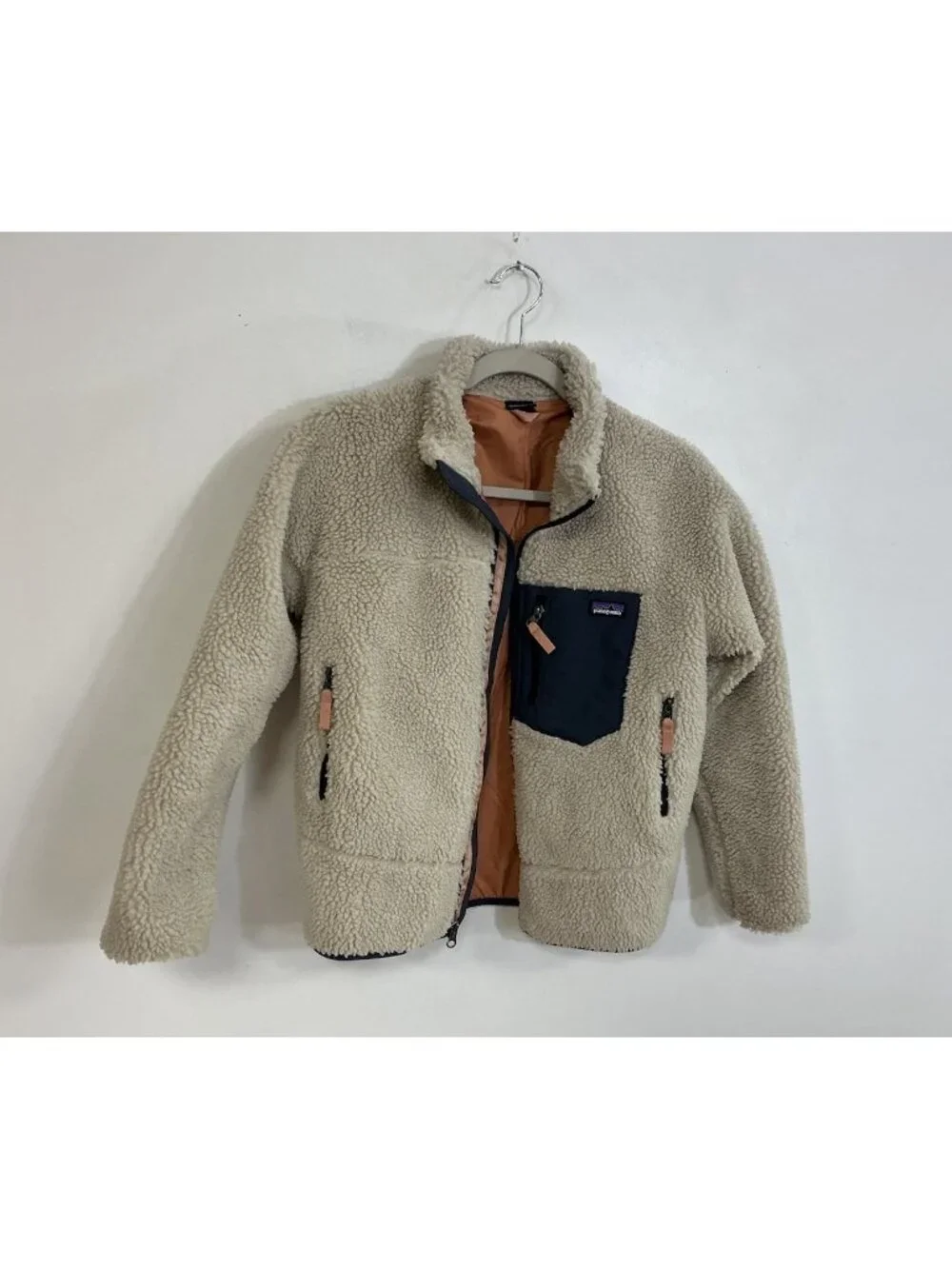 Patagonia Retro Fleece Jacket Full Zip Youth Large 12